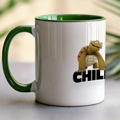PP-MUG-11OZ-GREEN - Green Ceramic 11oz Mug Mockup
