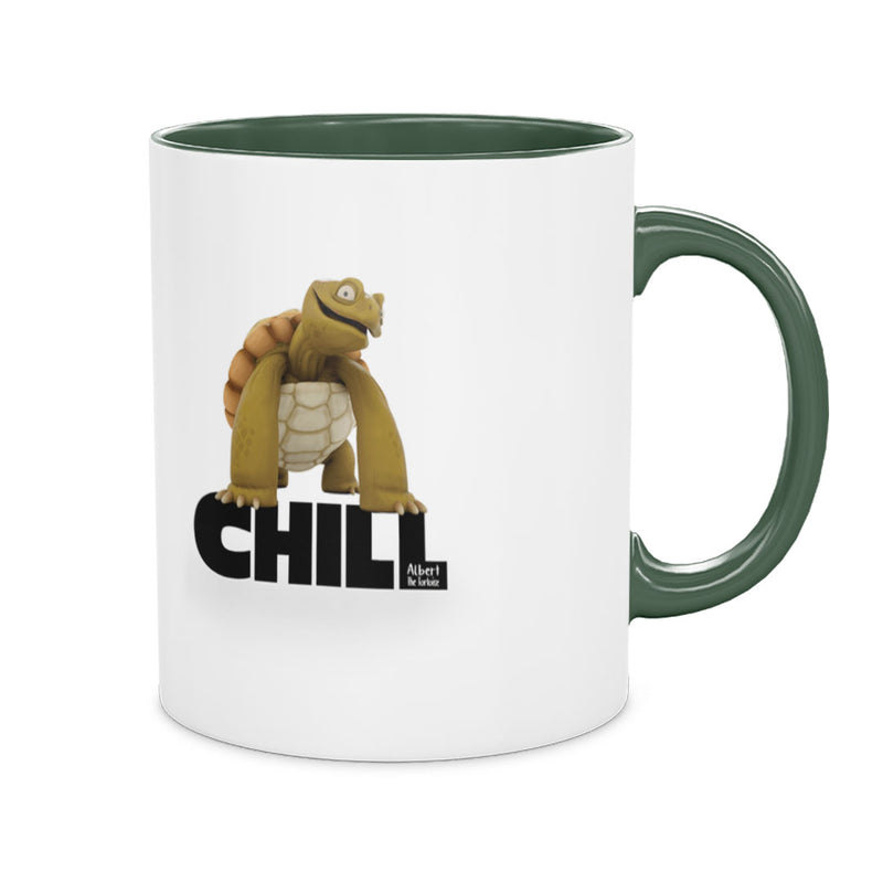PP-MUG-11OZ-GREEN - Green Ceramic 11oz Mug Mockup