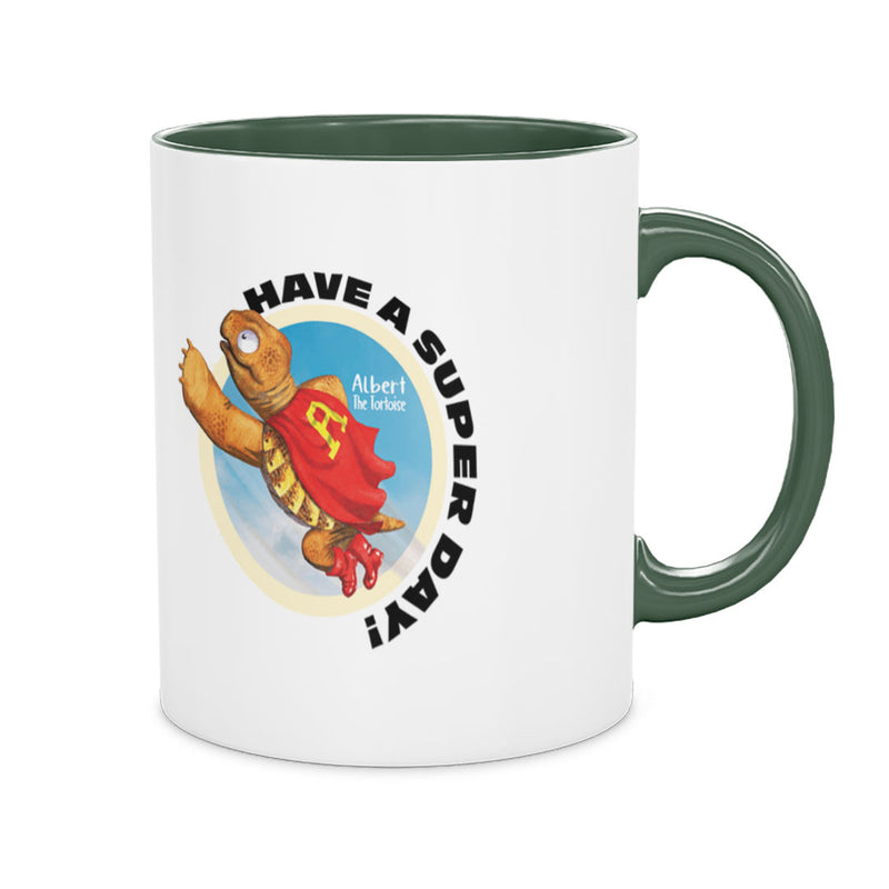 PP-MUG-11OZ-GREEN - Green Ceramic 11oz Mug Mockup