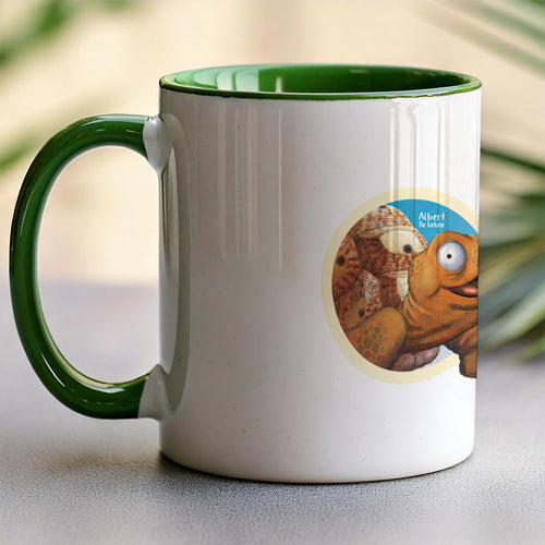 PP-MUG-11OZ-GREEN - Green Ceramic 11oz Mug Mockup
