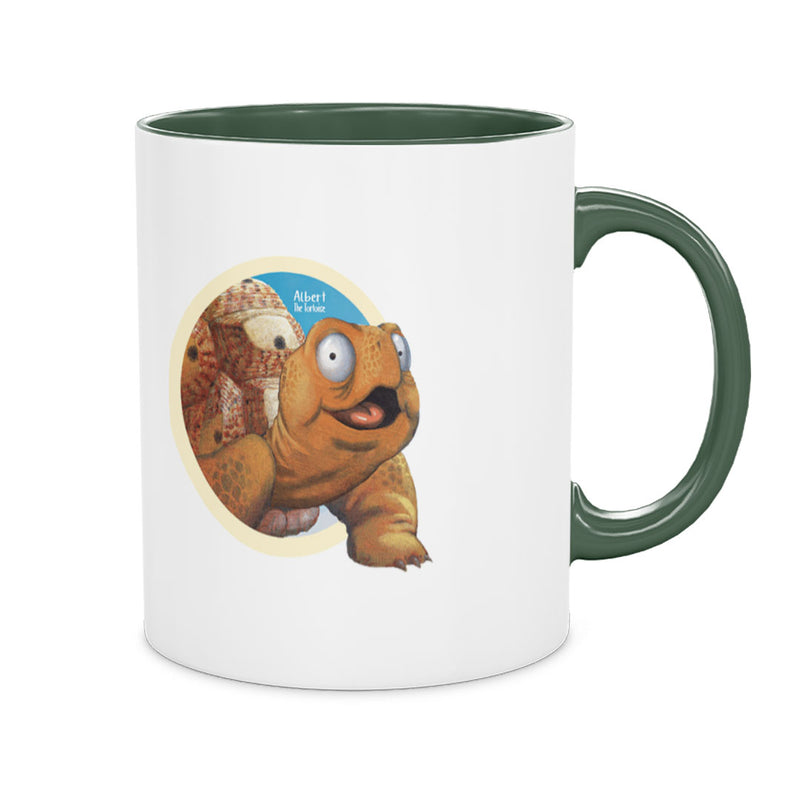 PP-MUG-11OZ-GREEN - Green Ceramic 11oz Mug Mockup