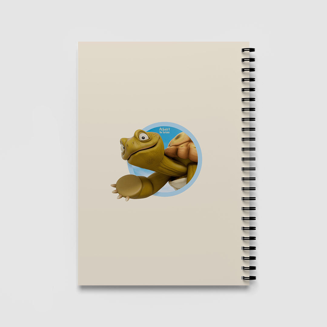 PP-SPIRALNTB-A5 - Spiral Notebook Mockup