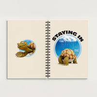 PP-SPIRALNTB-A5 - Spiral Notebook Mockup