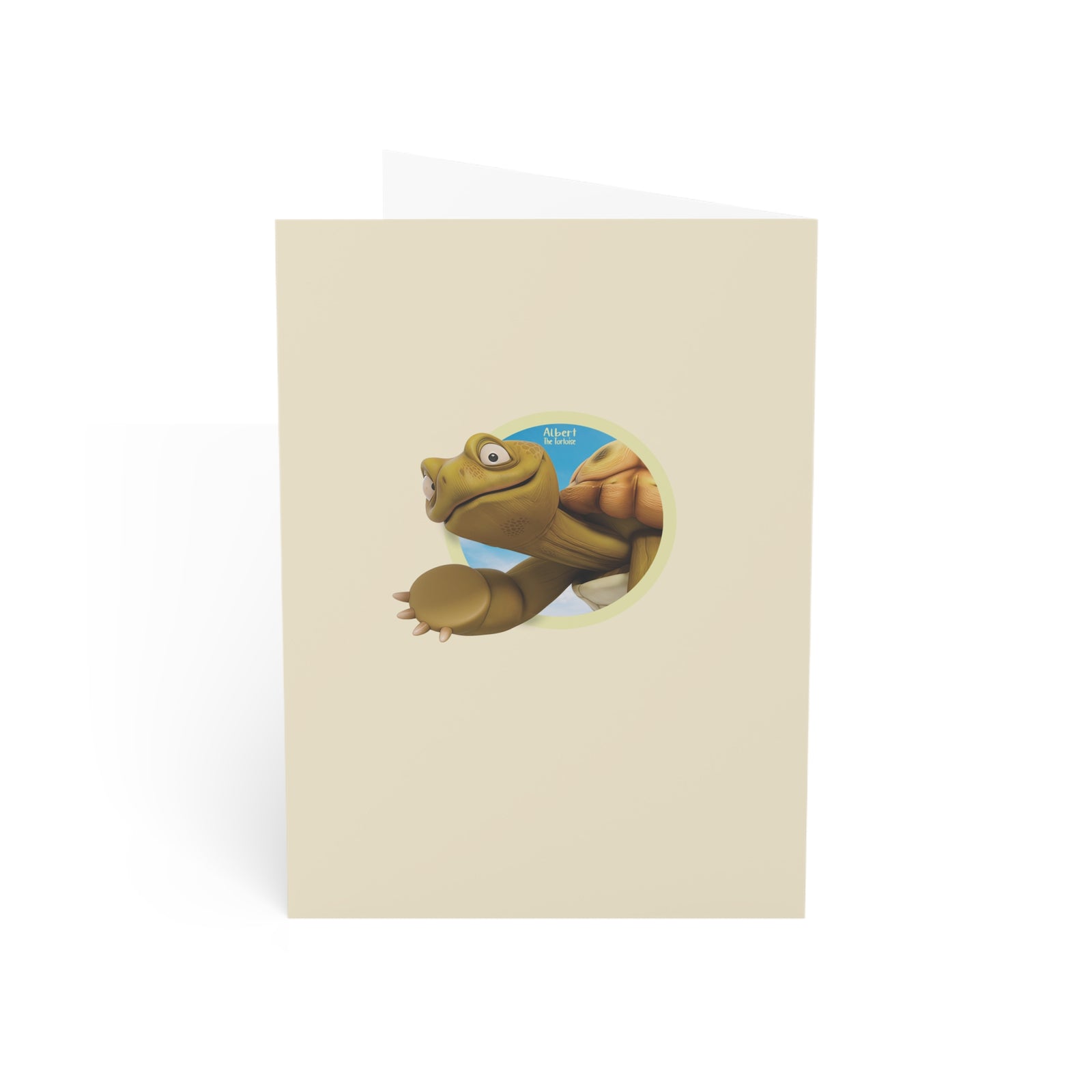 Albert Tortoise "Time to Shellebrate!" Greeting Card (10 pcs)