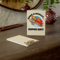 Albert Tortoise "Super Day!" Greeting Card (10 pcs)